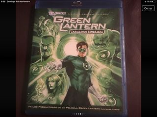 Pack Blu-ray Linterna Verde Película Animada