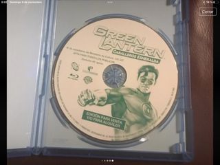Pack Blu-ray Linterna Verde Película Animada