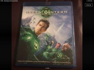 Pack Blu-ray Linterna Verde Película Animada