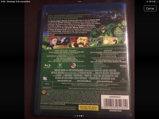 Pack Blu-ray Linterna Verde Película Animada