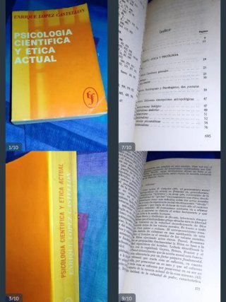 Lote 7 libros psicología filosofía