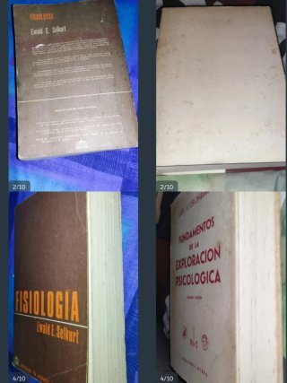Lote 7 libros psicología filosofía