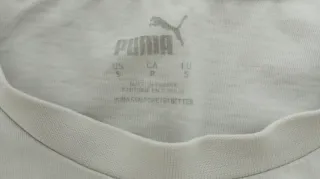 Camiseta Puma Blanca Logo Pequeño