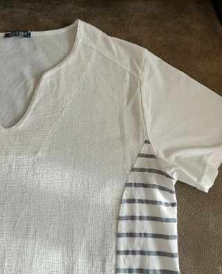 Camiseta blanca, XL