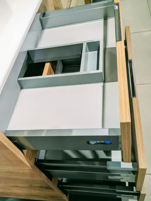 Mueble de lavabo 3 cajones madera