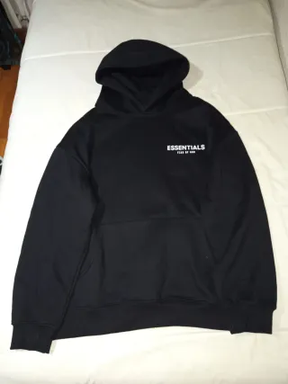 Essentials Sudadera Negra