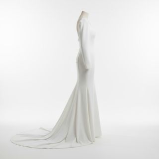 Vestido de Novia Pronovias Blanco Manga Larga