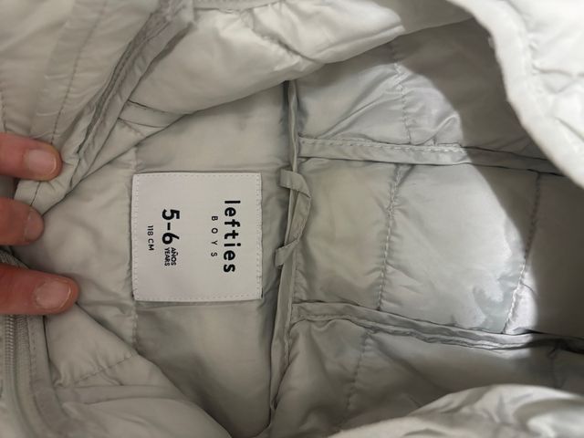 Chaqueta Lefties Niños Talla 5-6 Años