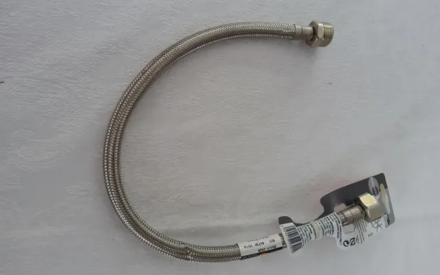 Manguera flexible ducha metal y goma