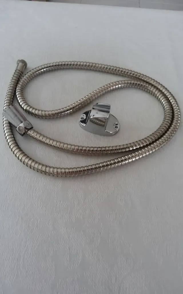 Manguera flexible ducha metal y goma