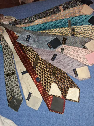 Lote de corbatas de seda