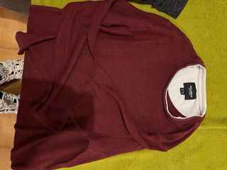 Camiseta Pull&Bear manga larga roja Talla M