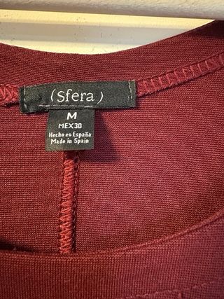 Vestido Sfera Rojo Talla M