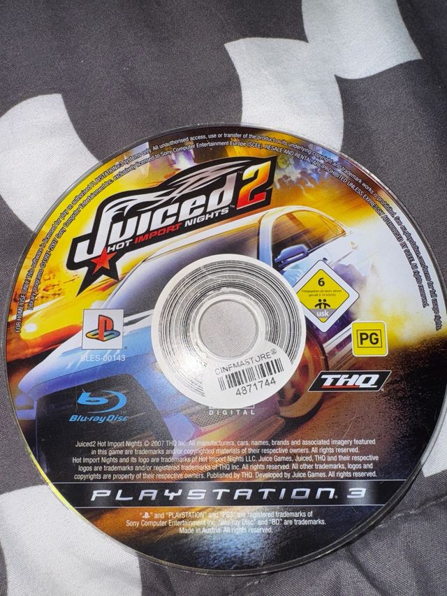 Pack 3 Juegos PS3: Juiced 2, WWE 2008, Far Cry 3