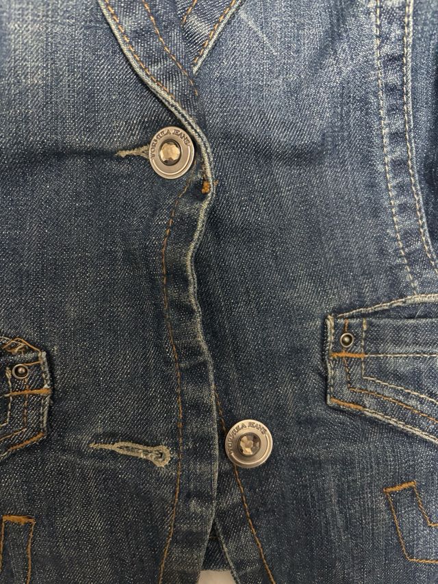 Cazadora vaquera azul