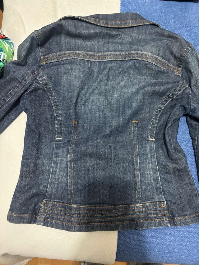 Cazadora vaquera azul