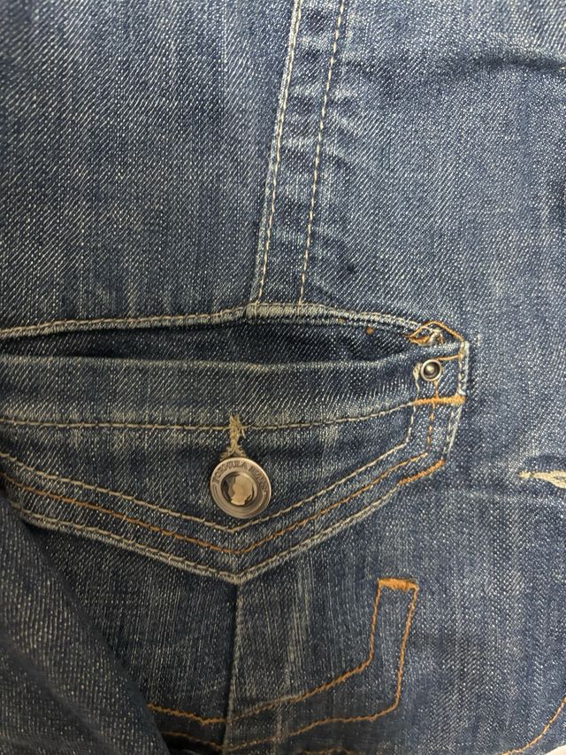 Cazadora vaquera azul