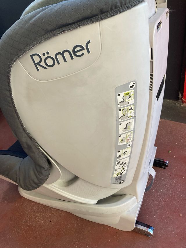 Silla de coche Römer gris