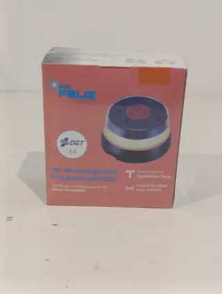 Luz de emergencia V16 DGT geolocalizada