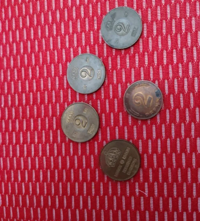 Monete della Repubblica Federale Tedesca e 2 ore