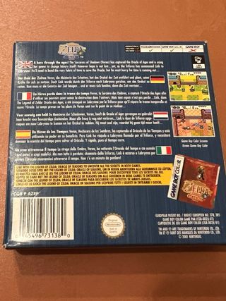 The Legend of Zelda Oracle of Ages GBC