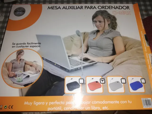 Mesa Auxiliar Portátil para Ordenador Q-MAX