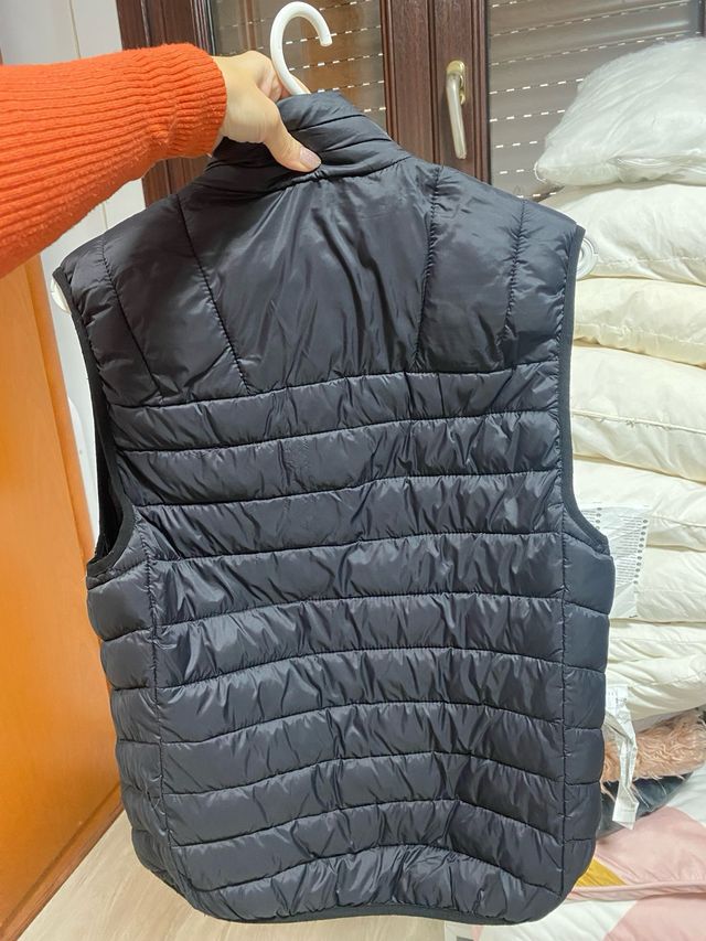 Chaleco acolchado negro mujer Talla S