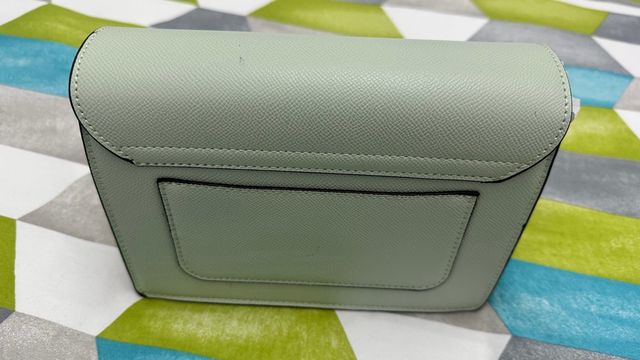Bolso bandolera semirrígido verde