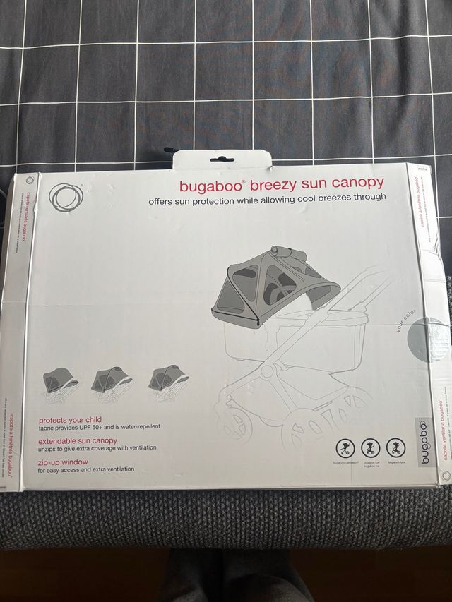 Capota Bugaboo Breezy Gris regalo capota invierno