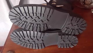 Botines negros plataforma talla 38