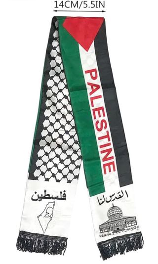 Bufanda Bandera Palestina Kufiya