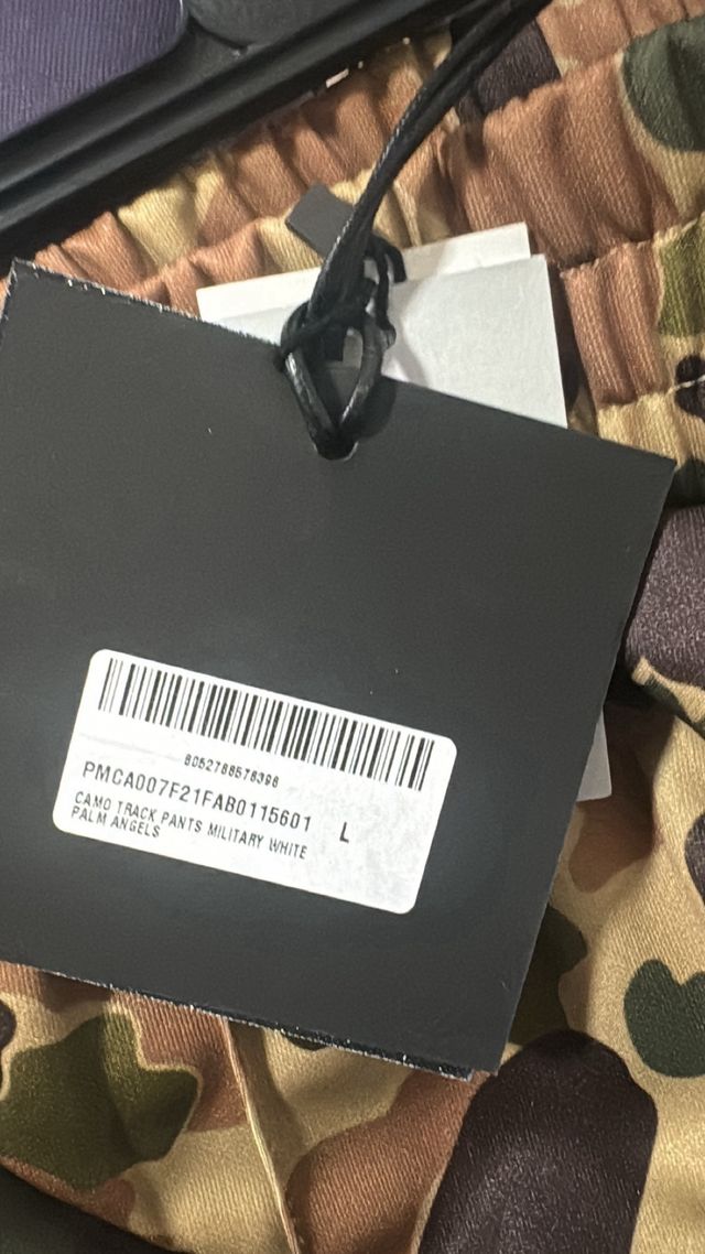 Pantaloni Palm Angels camouflage