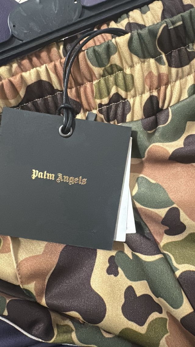 Pantaloni Palm Angels camouflage
