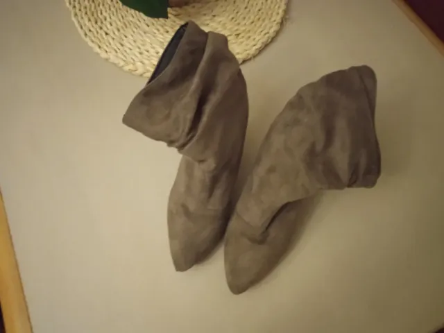 Botas marrones talla 36, poca talla. Comodisimas