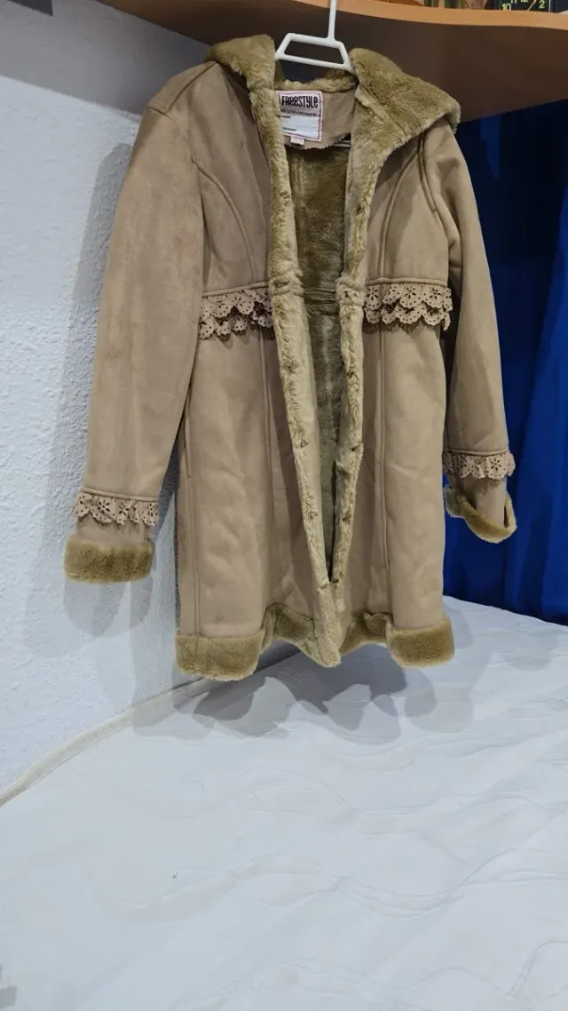 Abrigo chica FREESTYLE beige