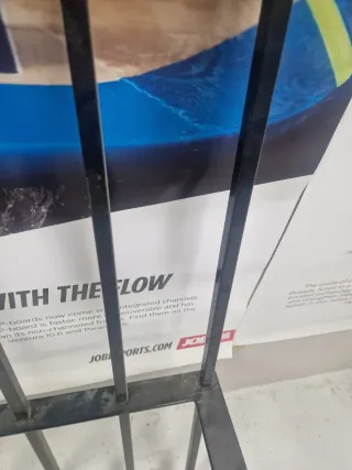 Reja de hierro forjado decorativa