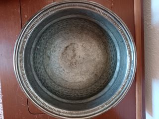 Vaso/fioriera di rame martellato