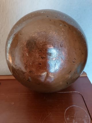 Vaso/fioriera di rame martellato