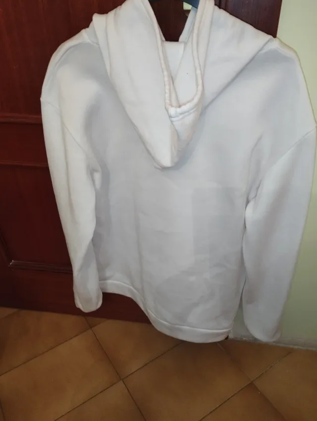 Sudadera Backwoods Blanca con Capucha