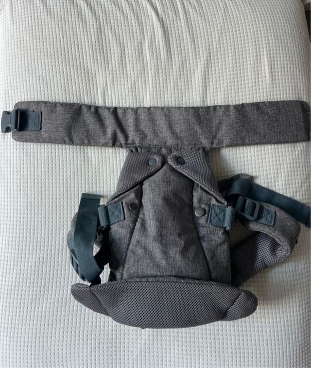 Marsupio bebé gris