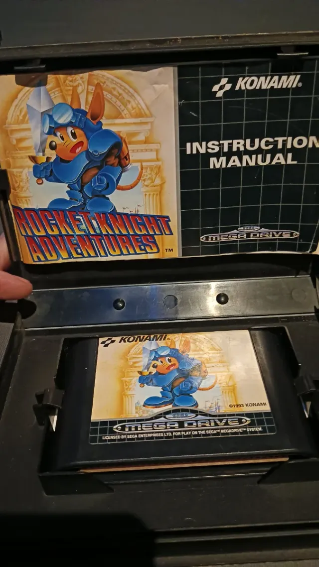 Rocket Knight Adventures Sega Mega Drive Konami