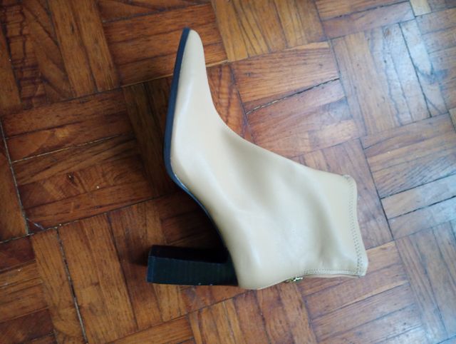 Botines Mango Beige Talla 38