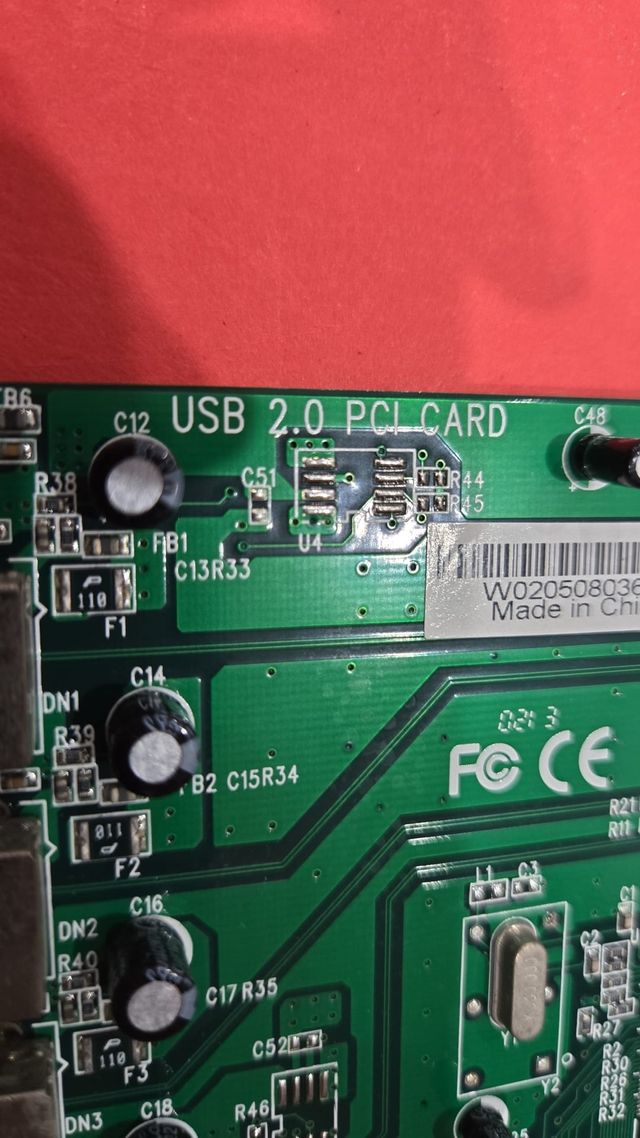 + Tarjeta PCI con 5 Puertos USB