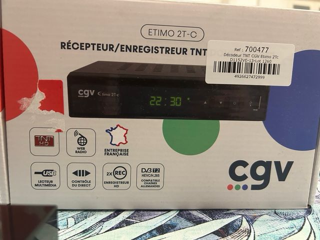 Decoder CGV ETIMO 2TC Registratore Digitale