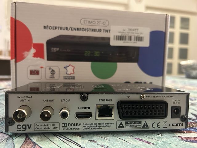 Decoder CGV ETIMO 2TC Registratore Digitale