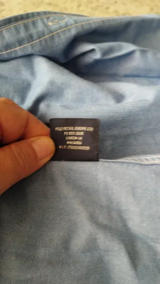 Camisa Oxford Polo Ralph Lauren Azul