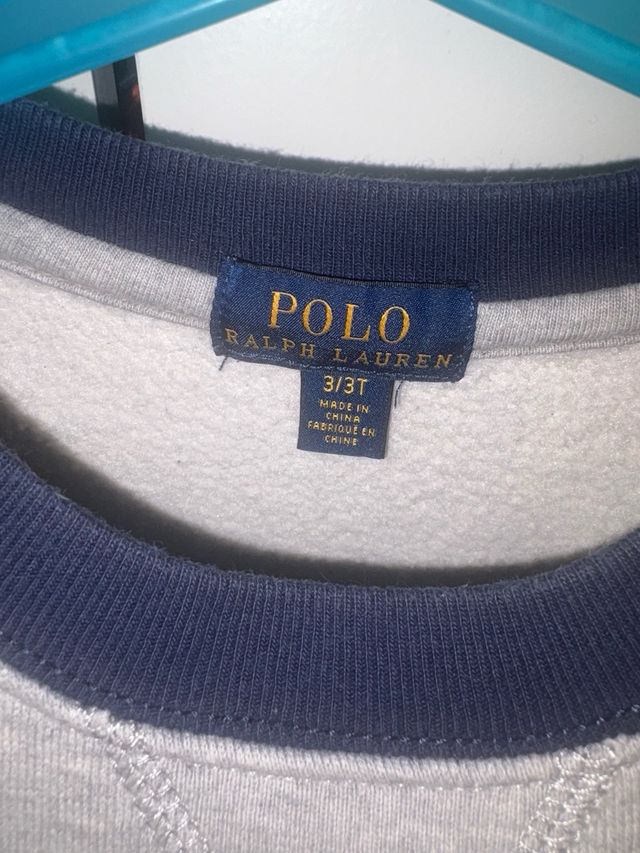 Sudadera Polo Ralph Lauren niño 3 años