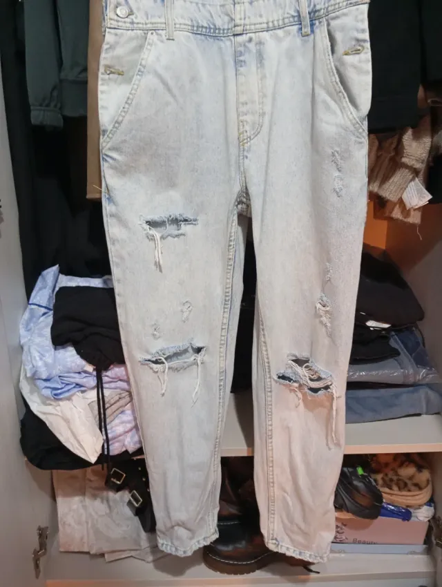 Peto vaquero Bershka