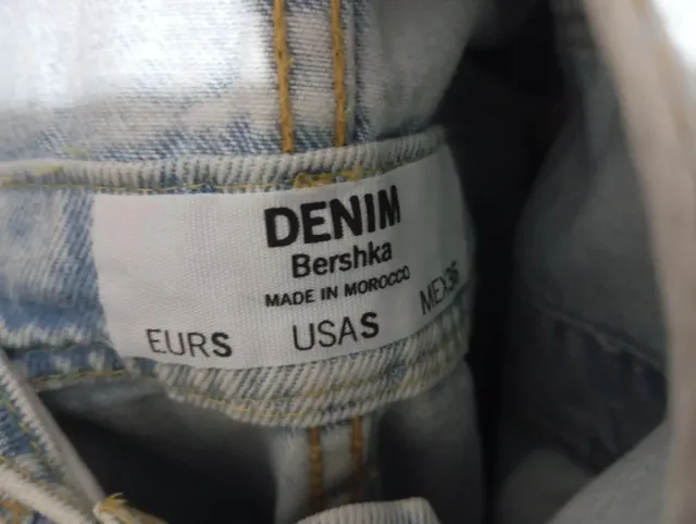 Peto vaquero Bershka