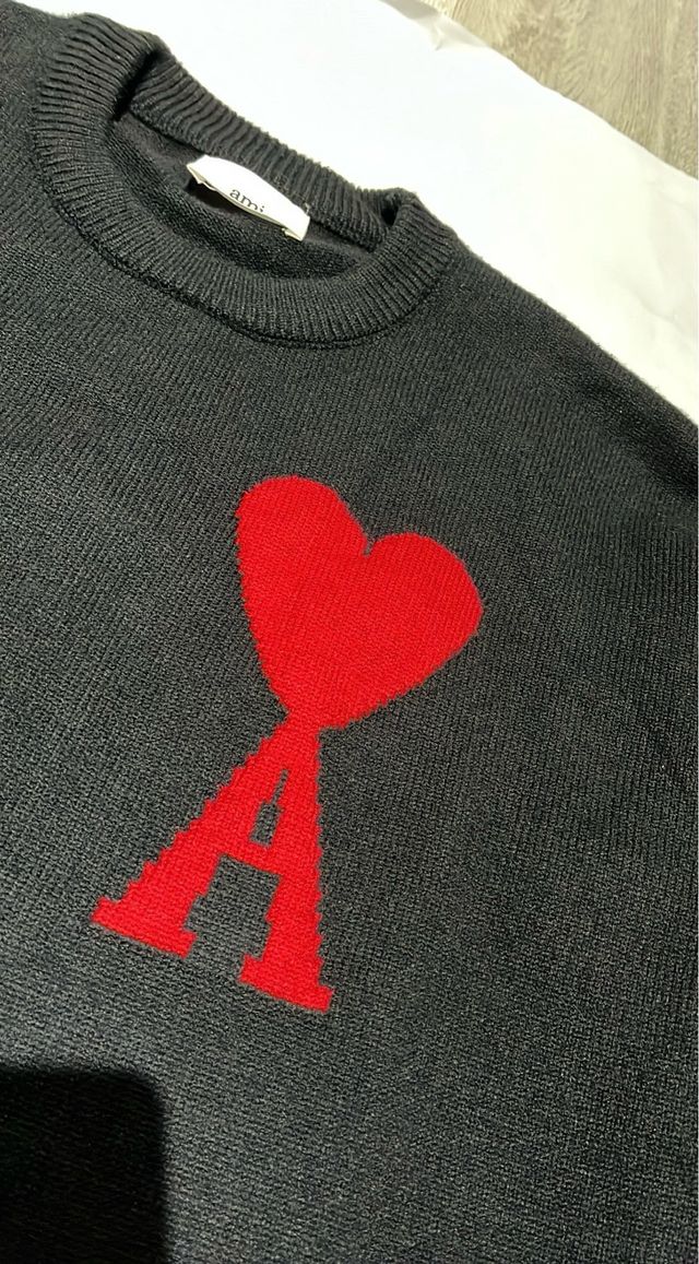 Jersey Ami Paris Corazón Talla M